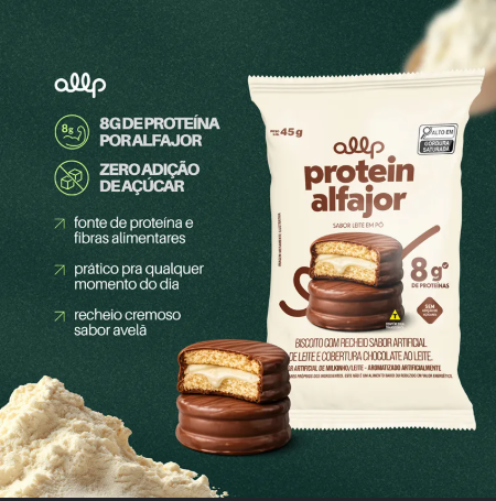 ALFAJOR ALLP 45G LEITE EM PO