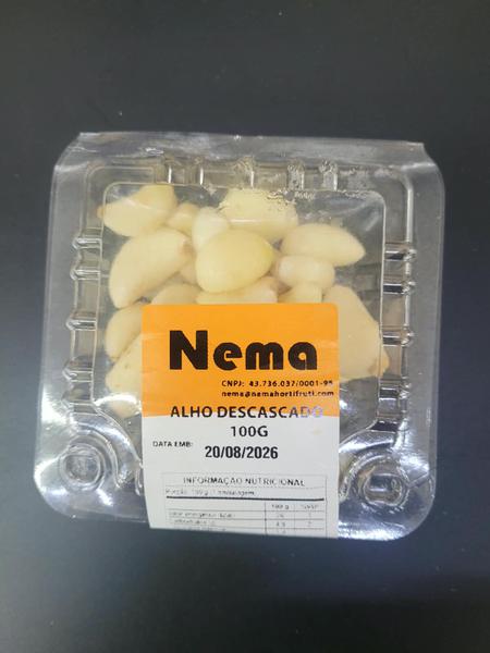 ALHO DESCASCADO 100G NEMA