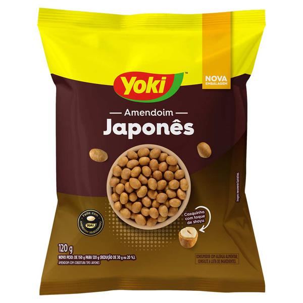 AMENDOIM YOKI 120G JAPONES