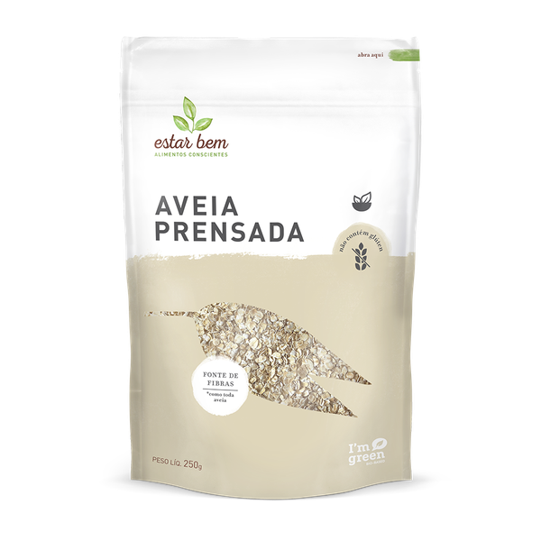 AVEIA PRENSADA ESTAR BEM 250G