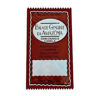 BALA DE GENGIBRE AMAZONIA 35G CRAVO/CANELA