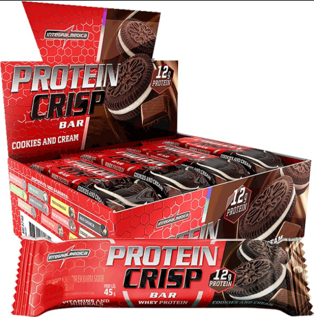 BARRA CEREAL PROTEIN CRISP 45G COOKIES CREAM