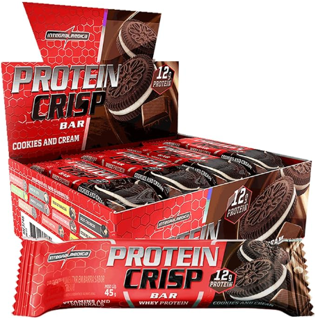 BARRA CEREAL PROTEIN CRISP 45G COOKIES CREAM
