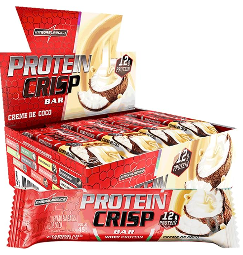 BARRA CEREAL PROTEIN CRISP 45G CREME COCO