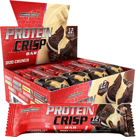 BARRA CEREAL PROTEIN CRISP 45G DUO CRUNCH