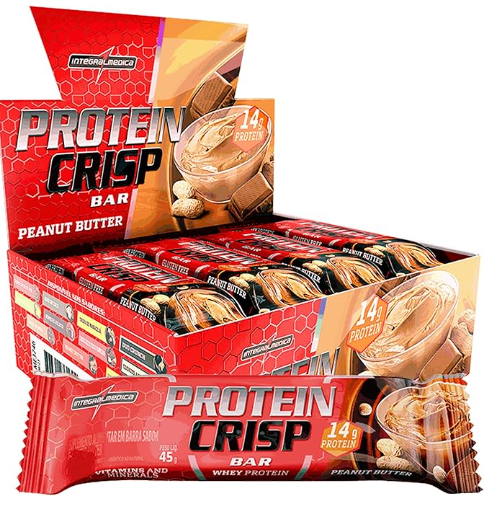BARRA CEREAL PROTEIN CRISP 45G  PEANUT BUTTER