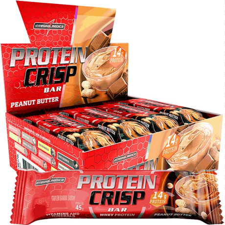 BARRA CEREAL PROTEIN CRISP 45G  PEANUT BUTTER