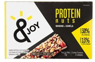 BARRA & JOY CEREAL 35G ( 2 UN ) BANANA/CANELA