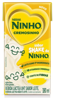 BEB.LACTEA NINHO TP 180ML CREMOSINHO