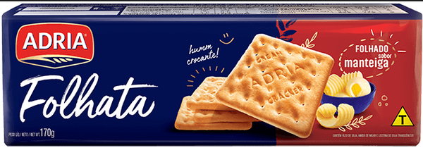 BISCOITO ADRIA 170G FOLHATA