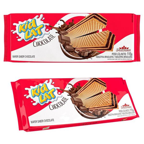 BISCOITO KIDLAT WAFER 115G CHOC.
