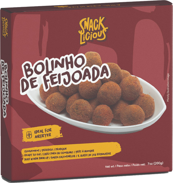 BOLINHO DE FEIJOADA SNACKLICIOUS 400G