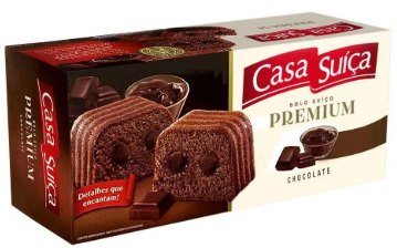 BOLO CASA SUICA 370G CHOCOLATE