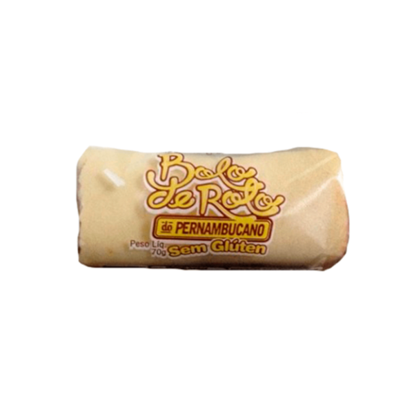BOLO DE ROLO PERNAMBUCANO 70G S/GLUTEN