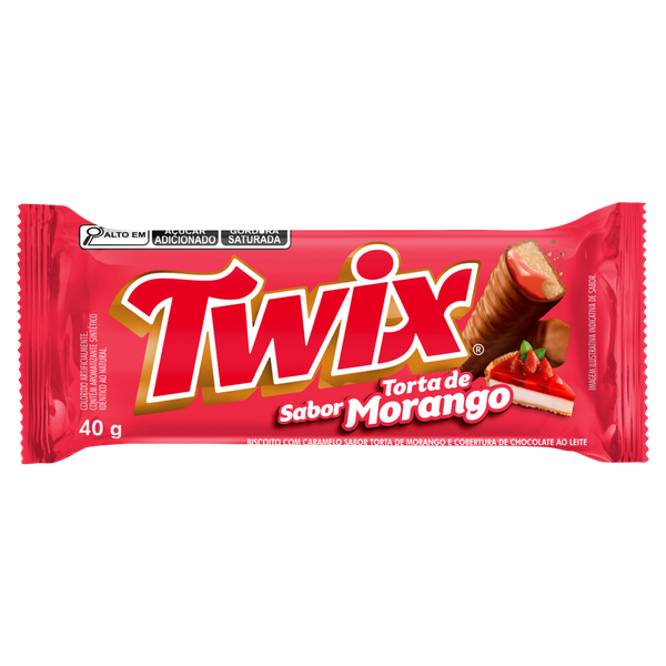BOMBOM TWIX 40G TORTA MORANGO