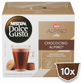 CAPSULA DOLCEGUSTO 10UN ESP.CHOCCOCINO ALPINO