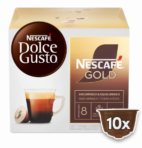 CAPSULA DOLCEGUSTO 10UN GOLD LUNGO INTENS.8