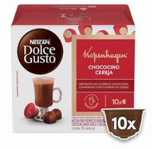 CAPSULA DOLCEGUSTO 10UN KOPENHAGEN CHOCOCINO CEREJA