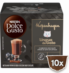 CAPSULA DOLCEGUSTO 10UN LINGUA DE GATO