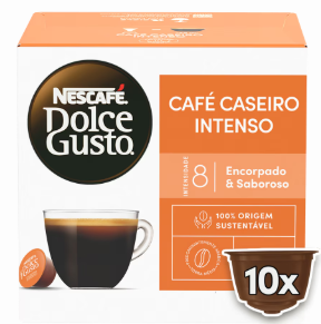 CAPSULA DOLCEGUSTO 10UN REG.CAFE CASEIRO INTENSO