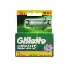 CARGA GILLETTE MACH-3 L3P2 SENSITIVE