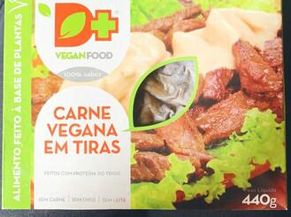 CARNE TIRAS VEGANA D+ 360G