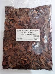 CASCA PINUS FIBRA DE COCO P/ ORQUIDEA