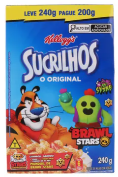 CEREAL KELLOGGS SUCRILHOS LV240G/PG200G