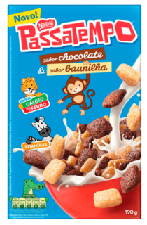 CEREAL NESTLE PASSATEMPO 190G CHOC/BAUNILHA