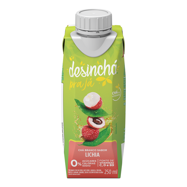 CHA BRANCO DESINCHA TP 250ML LICHIA