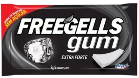 CHICLETE FREEGELLS GUM 8G EXTRA FORTE