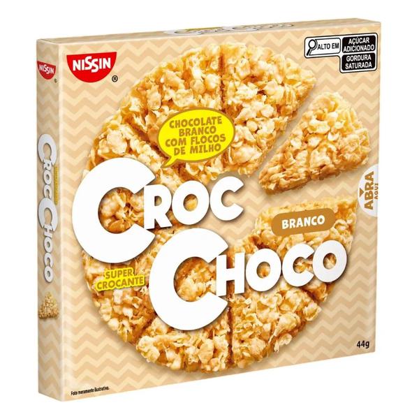 CHOCOLATE NISSIN CROC CHOCO 44G BRANCO