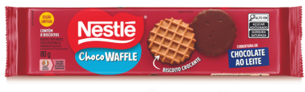 CHOCOWAFFLE NESTLE 80G CHOCOLATE AO LEITE