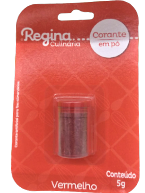 CORANTE P/ BOLO PO 5G VERMELHO
