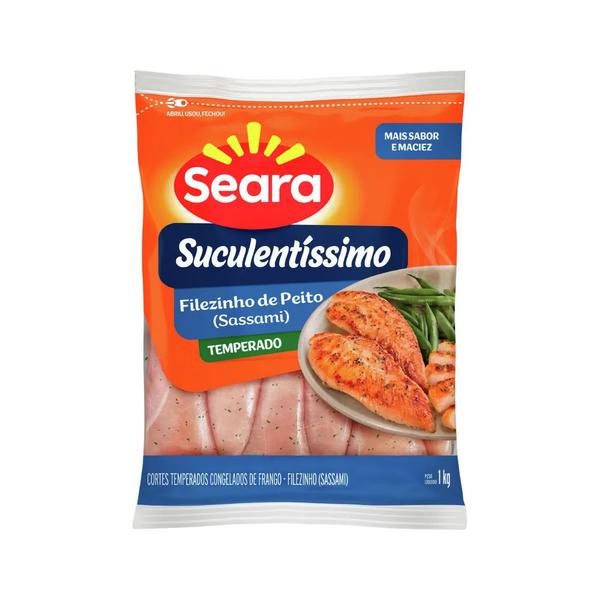 CORTES SEARA FILEZINHO DE PEITO 1KG IQF TEMPERADO