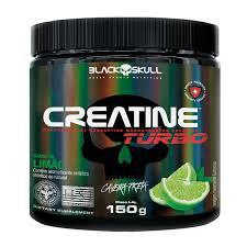 CREATINA C/ COLAGENO BLACK SKULL 150G LIMONADA SUICA