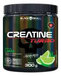 CREATINA TURBO BLACK SKULL 300G LIMAO