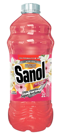 DESINF.SANOL 2L FLOR DE CEREJEIRA/VANILLA