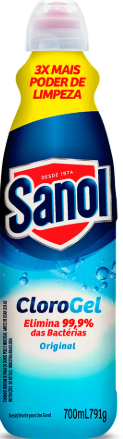 DESINF.SANOL 700ML CLOROGEL ORIGINAL