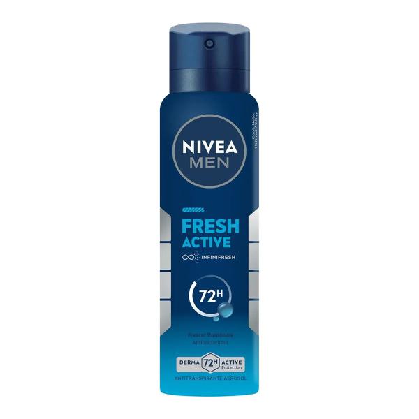 DESOD.NIVEA AERO 150ML/94G FRESH ACTIVE