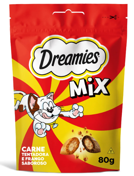 DREAMIES 80G MIX CARNE E FRANGO