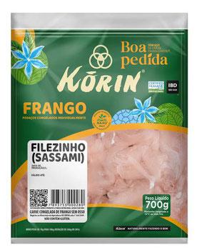FILEZINHO SASSAMI DE FRANGO CONGELADO KORIN BOA PEDIDA 700G