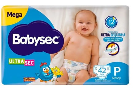 FRALDA BABYSEC ULTRA MEGA P 42UN