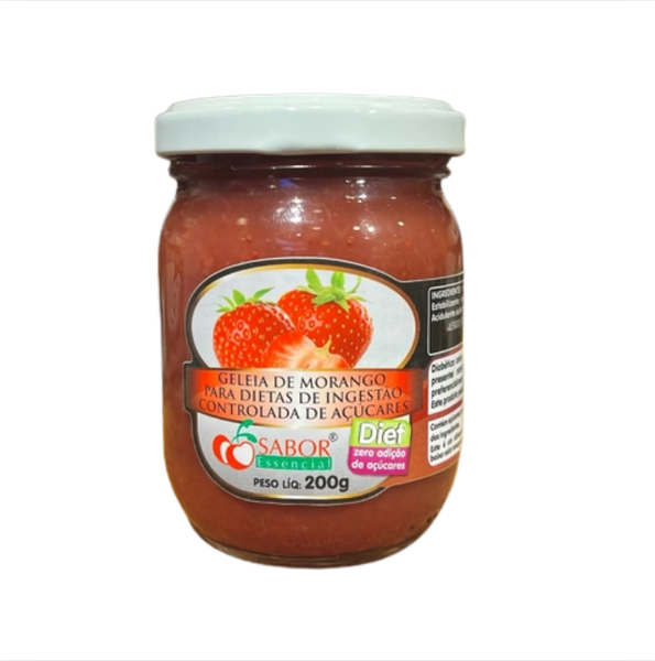 GELEIA SABOR ESSENCIAL DIET 200G MORANGO