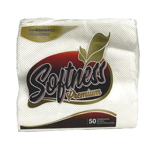 GUARDANAPO SOFTNESS 29,5 X 29,5CM 50UN