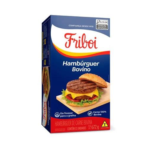 HAMBURGER FRIBOI 672G BOVINO