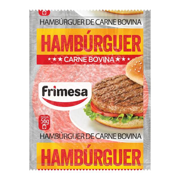 HAMBURGUER FRIMESA 56G  SUINO/BOVINO CX 36.0