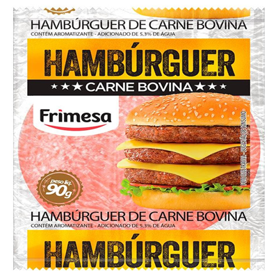 HAMBURGUER FRIMESA 90G BOVINO