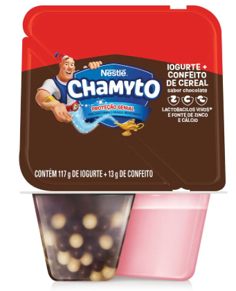 IOGURTE NESTLE CHAMYTO 130G CEREAL CHOC.