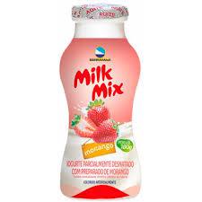 IOGURTE SERRAMAR/MILKMIX 180ML MORANGO